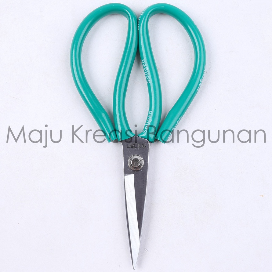 

(N5✓/Sご) Gunting Kulit Soligen Kodok Kain Kertas Karet Kardus Seng Serbaguna Serba Guna Tailor 8 Inch Inci In 8In 8Inch 8Inci- laangsung.kirim.!!