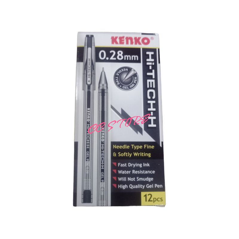 

Kenko Pen Hi Tech H 1 Pak Isi 12 Pulpen