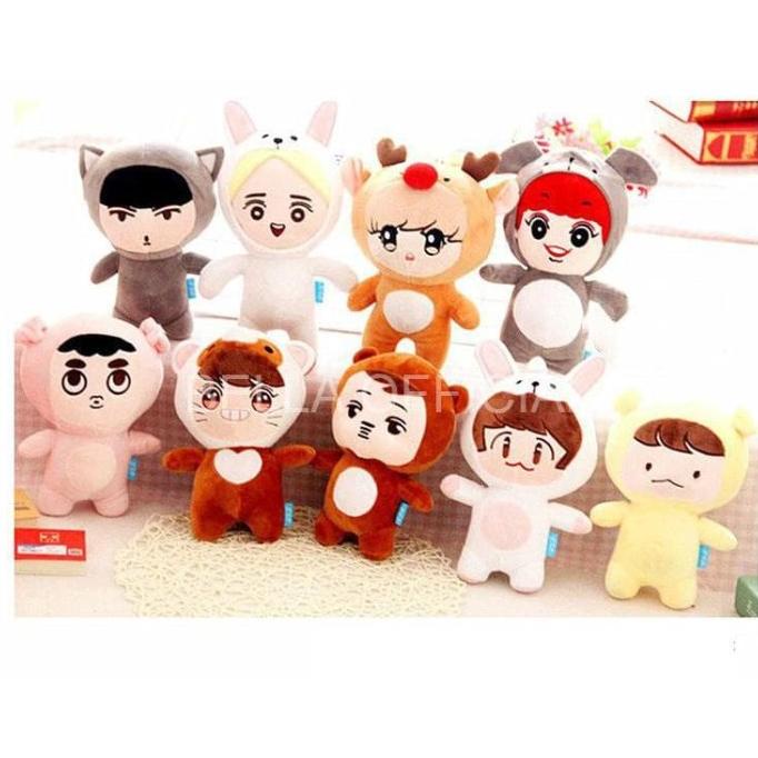 BEST SELLER Boneka Exo, EXO plush doll, Boneka sehun, chanyeol,