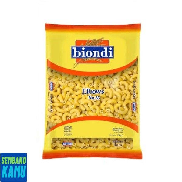 

Biondi Elbows No.35 500 gr - Pasta