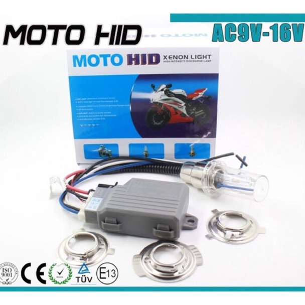 ☌ Lampu HID MOTOR MOBIL H6 H4 HS1 35WATT 4300K 6000K 8000K 10000K 12000K DC  BEST QUALITY ✮ ♋