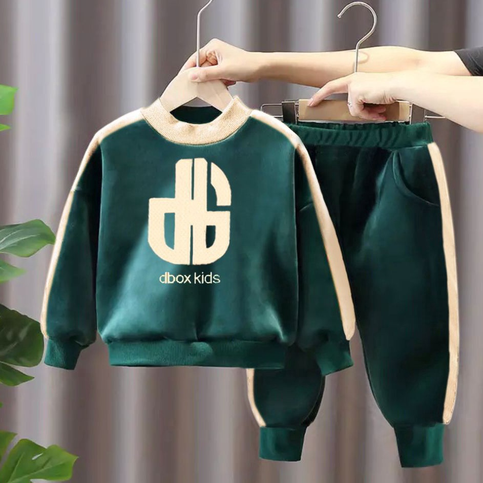 Paling LarisJj8J3 SETELAN ANAK SWEATER ANAK LAKI LAKI PEREMPUAN UMUR 1-5 TAHUN SETELAN SWEATER BAJU 