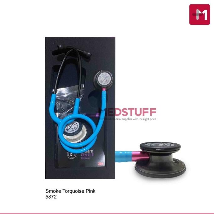 Stetoskop Littmann Classic Iii Turquoise Smoke 5872 Littman Litmann 3