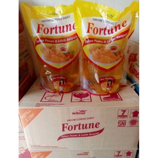 

Minyak Fortune 1liter free kopi