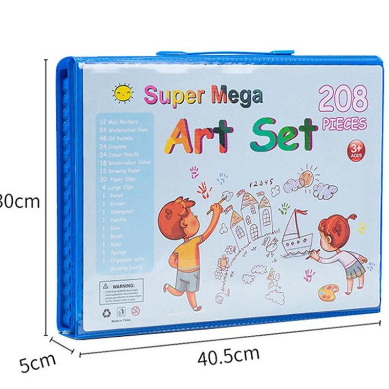 

Terbaik Crayon Set 208Pcs / Crayon Mewarnai 208Pcs & 150Pcs Warna / Art Set Pensil Krayon Warna Alat Menggambar Atau Mewarnai