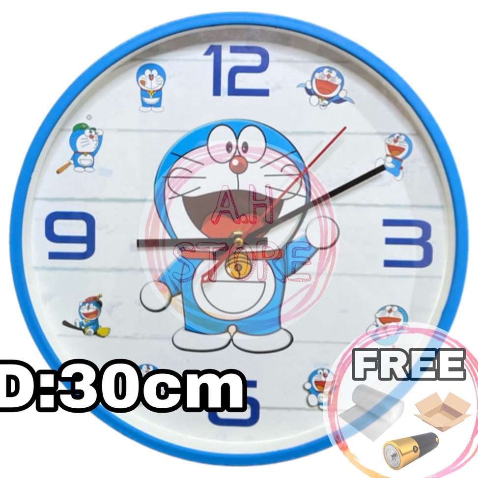 nu JAM DINDING KARAKTER DIAMETER 30CM ✵ ✻ '