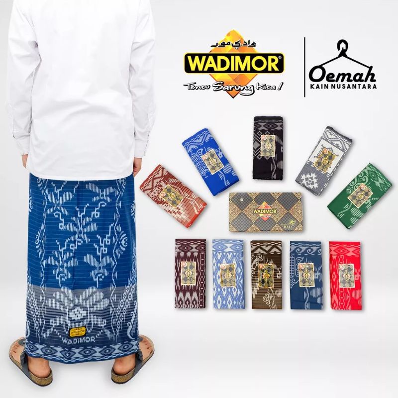 Sarung wadimor motif Bali kain Batik wadimor Dewasa