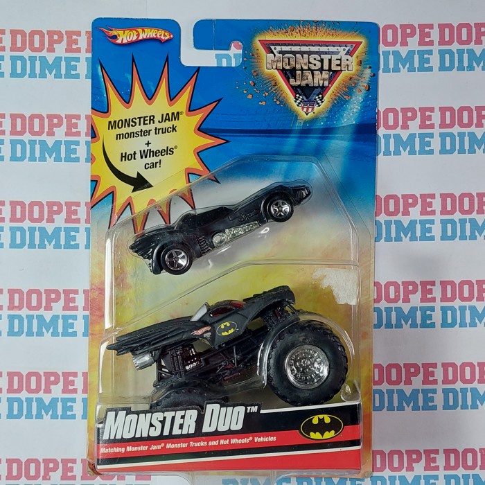 HOT SALE HOT WHEELS MONSTERJAM MONSTER TRUCKS MONSTER DUO BATMAN TERMURAH
