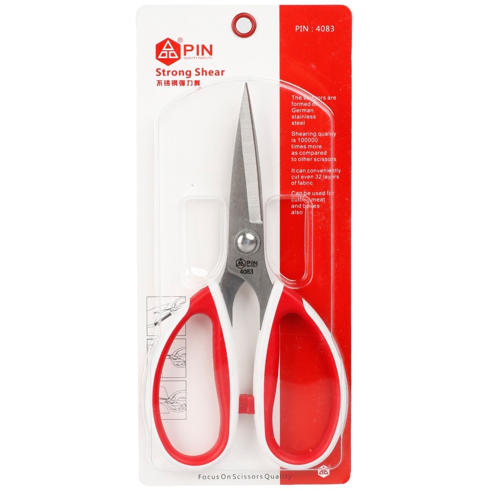 

[PROMO 4HDV] Gunting Potong Bahan Kain Heavy Duty - Tailor Scissors PIN 8"- 4083 Moodbooster