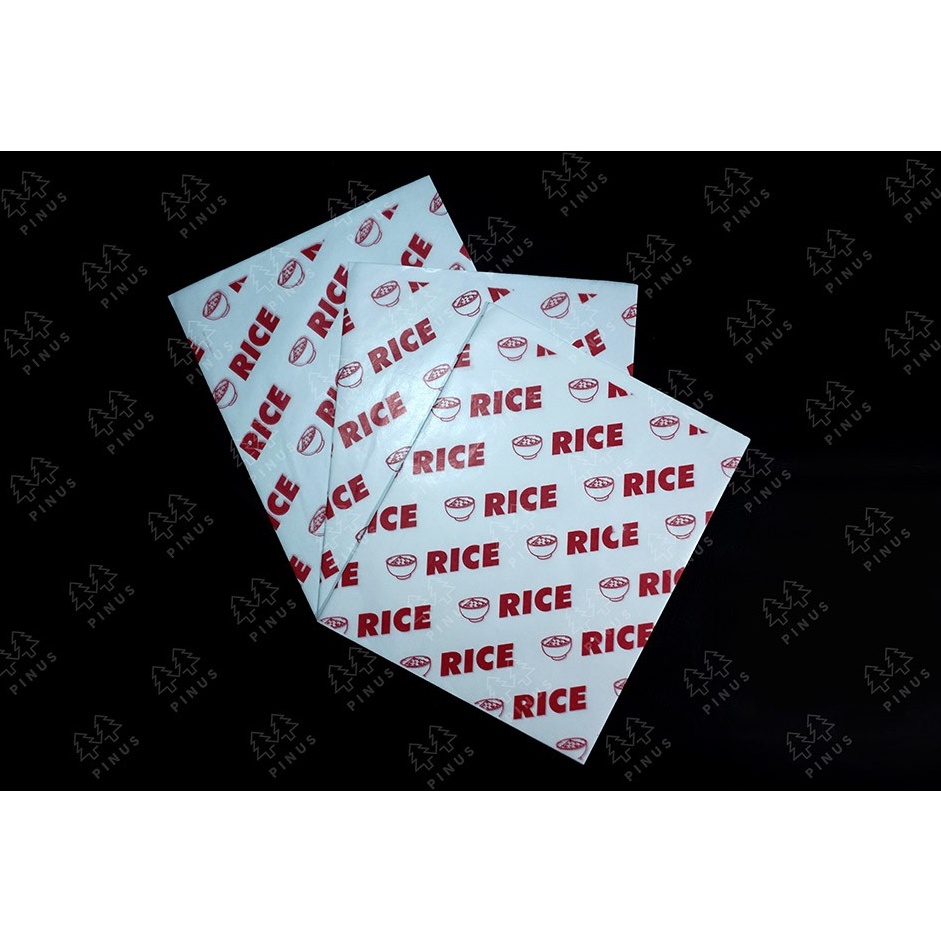 

Cuci_Gudang KNM / KNP KERTAS NASI PUTIH / MOTIF isi 100 Lembar Special