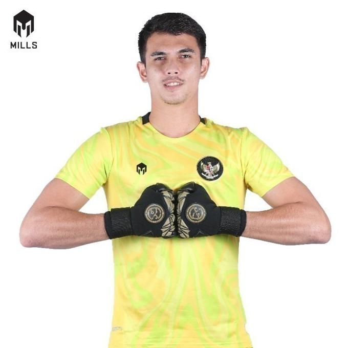 MILLS Timnas Indonesia Jersey Keeper Third Player Isuue 1022GR Yellow