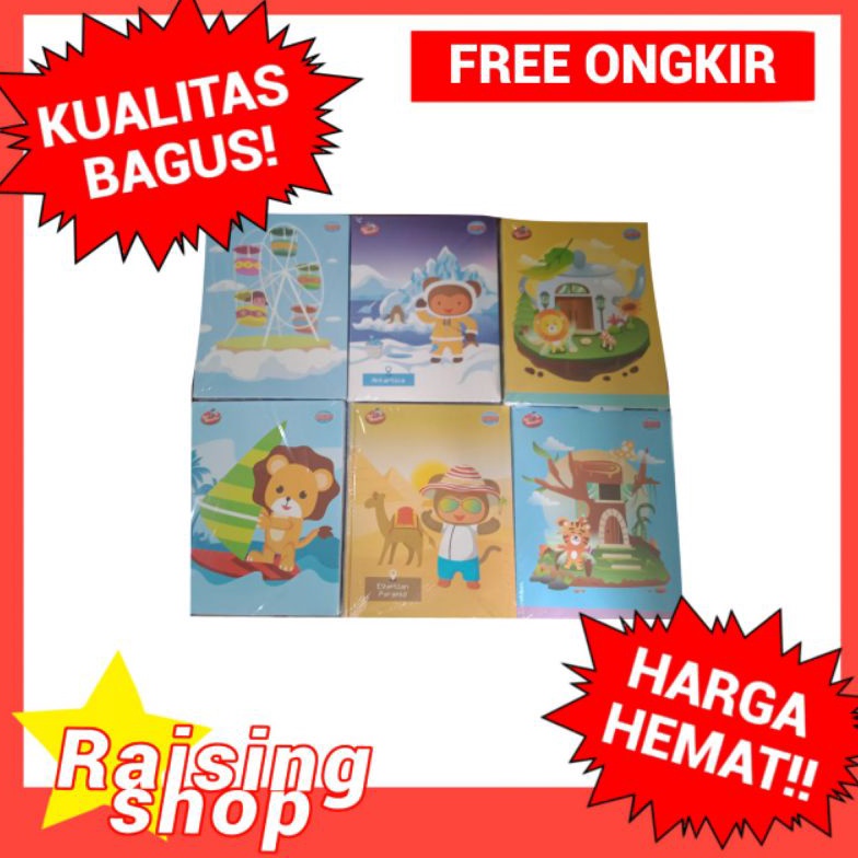 

92 BUKU TULIS SINAR DUNIA 38 LEMBAR ( 1 PAK = 10 PCS) / BUKU TULIS SIDU 38 ☊Jual
