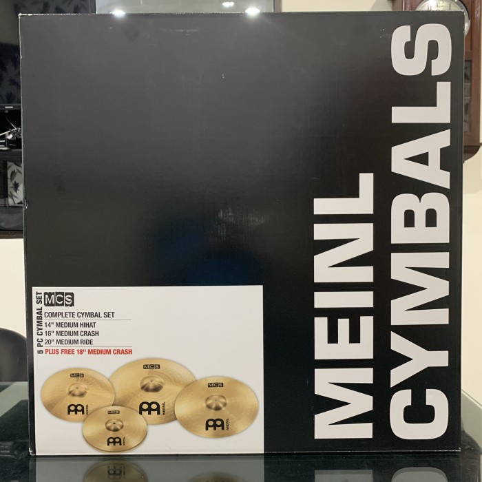 Terlaris Cyimbu Meinl Mcs 14",16",18",20" Set - Cymbal Set