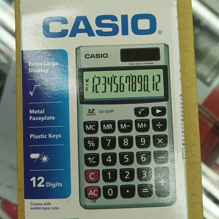 

Kalkulator Lipat Dual Leaf Casio Sx 220 Original Bergaransi 12 Digit