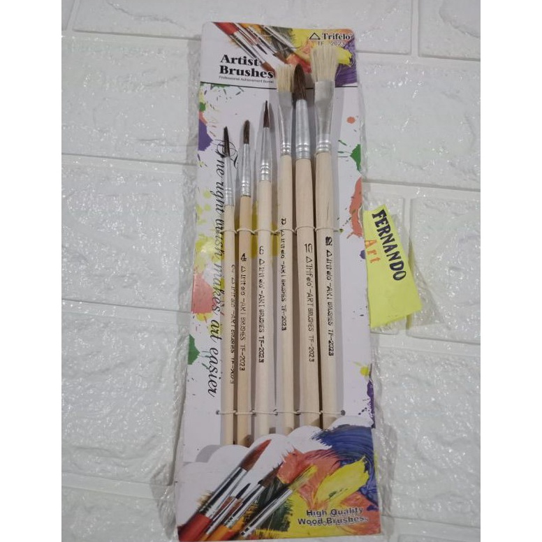 

KERG-72 Artist Brushes Trifelo TF-2023 / Kuas Lukis Trifelo TF-2023 Special