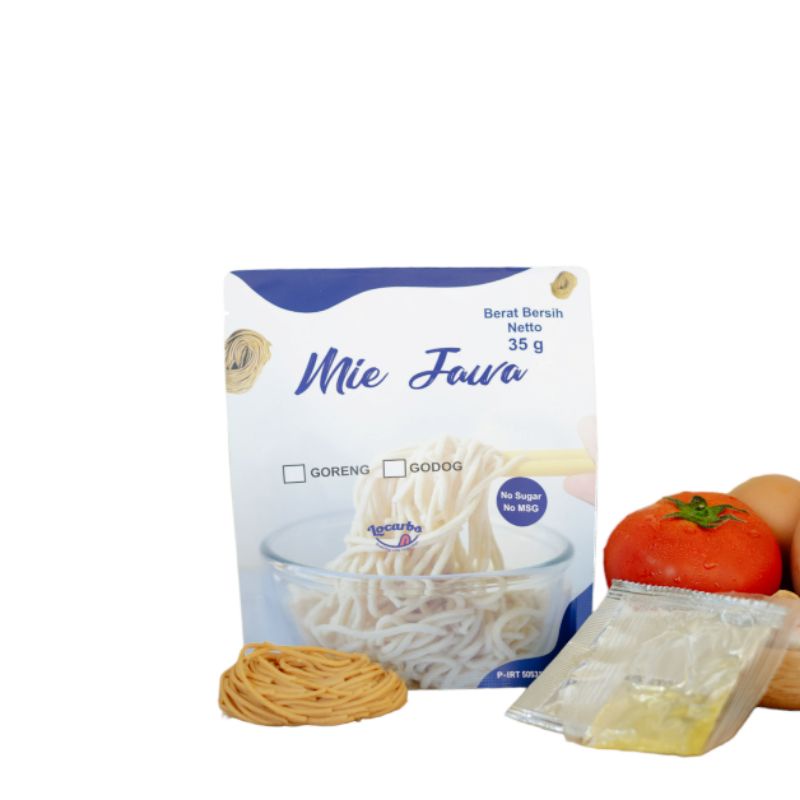 

Mie Jawa Keto Rendah Karbohidrat