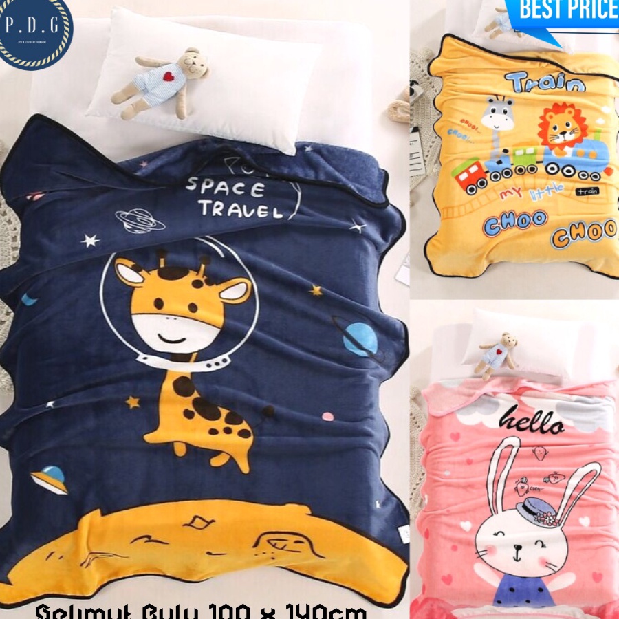 ➙➼✦❃ Selimut Bulu Anak /Selimut Anak Bulu / Selimut PREMIUM QUALITY Harga Promo
