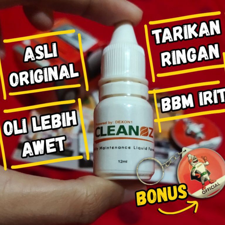 Promo Terpopuler CLEANOZ ORIGINAL PENGHEMAT BBM ARLI KURNIA / CLEANOS PENGHEMAT BENSIN / CLENOZ ORI 