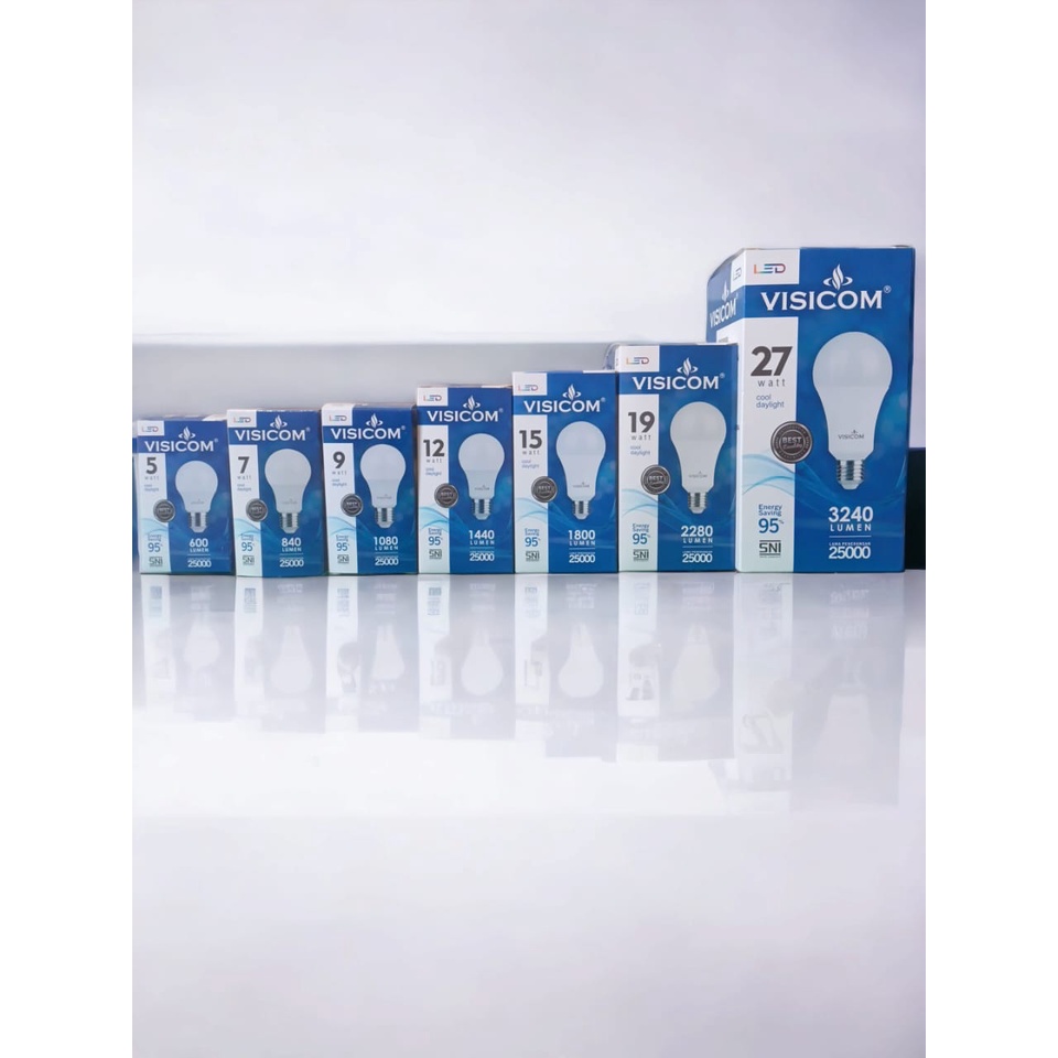 Lampu LED BULB VISICOM | Lampu Asli 100% original