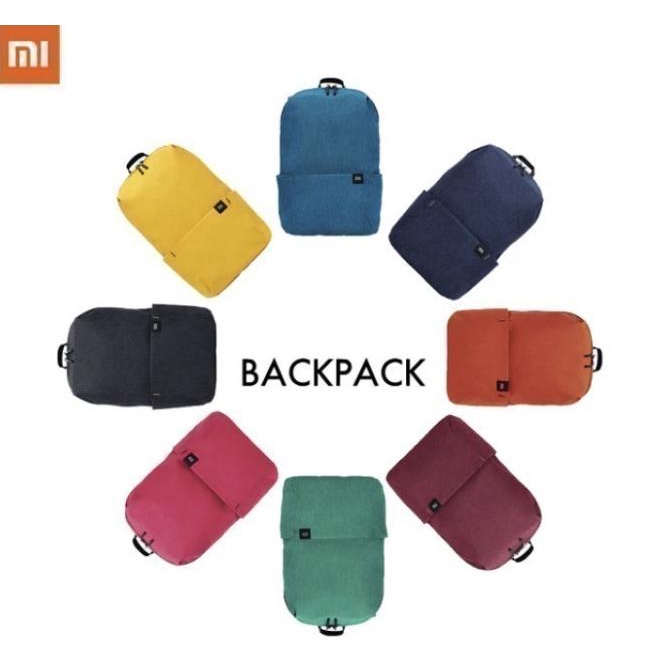 Original XIAOMI Mi Mini Small Lightweight Waterproof Backpack 10L