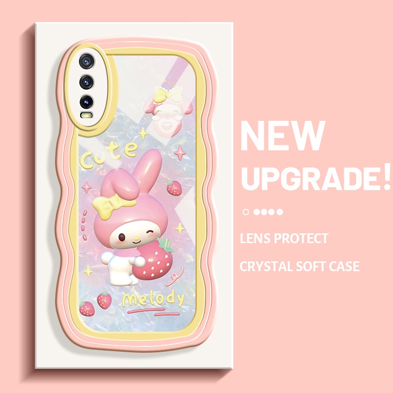 Casing Ponsel untuk VIVO Y20 Y20i Y20s Y12s Y20 2021 Y11s Y12A Y20T Y20S M Y20S D Case kartun berkil