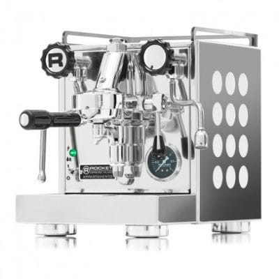 Rocket Espresso Appartamento - Mesin Espresso Stainless Steel 304, Kapasitas Air 2.25L, Dimensi 274x425x360mm