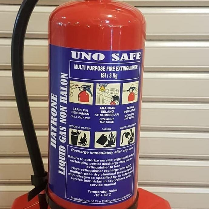 Apar Alat Pemadam Api Hatrone Liquid Gas Bersih Hallon Free 6Kg