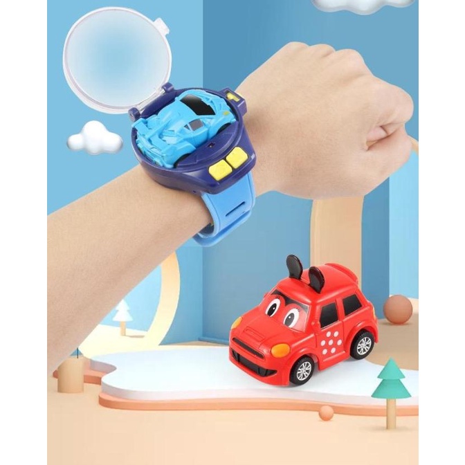 Mainan Remote Control Mobil Jam Tangan Mini Mobil Remote Control Mini