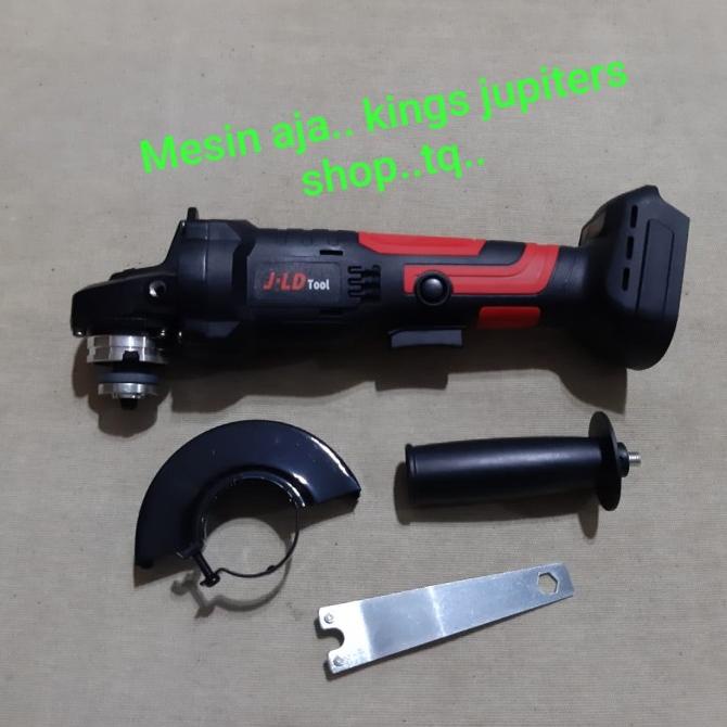 Mesin Aja Jld Cordless Grinda Batre 48Volt 4In Gerinda Cordless Jld 08