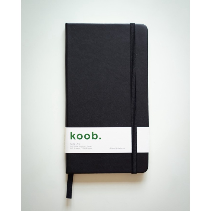 

A601 Koob. Notebook A6+ Buku Tulis Polos / Plain Agenda Jurnal Diary