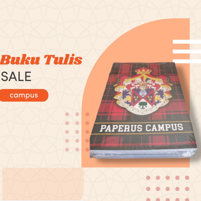 

Buku Tulis Campus 50 Lembar Isi 10 Buku