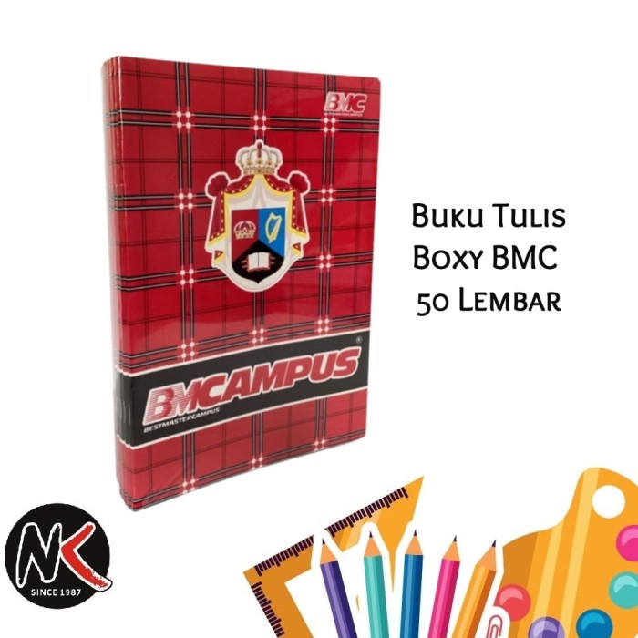 

BUKU TULIS BMC CAMPUS BOXY 50 LEMBAR