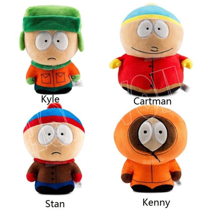 Free 18Cm Boneka Kidrobot South Park Phunny Kyle Plush Figure New Toys