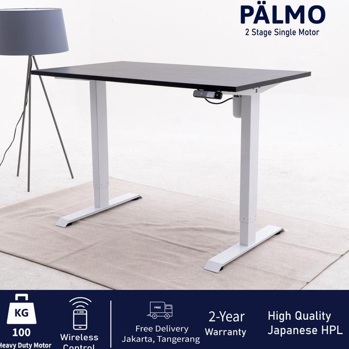 PALMO Single Motor Standing Desk / Adjustable Desk / Electric Desk