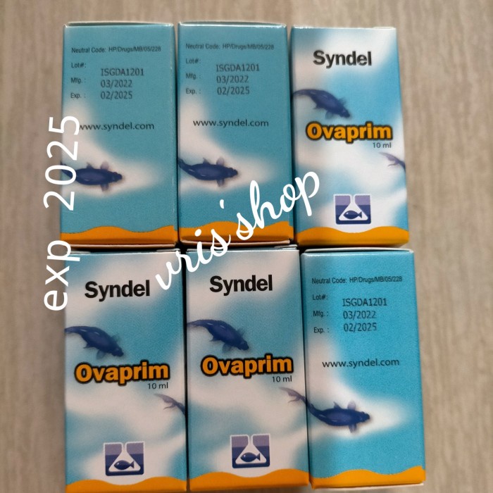 ovaprim syndel hormon ikan 10 ml original