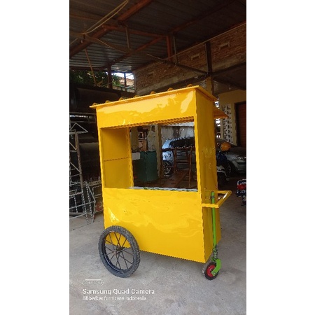 gerobak es teh dorong | gerobak cilor | gerobak besi | gerobak kontainer dorong | invoice