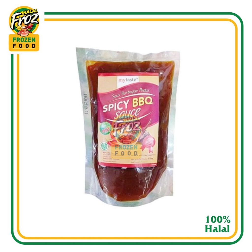 

My Taste Saus spicy Barbeque 500gr HFPRS
