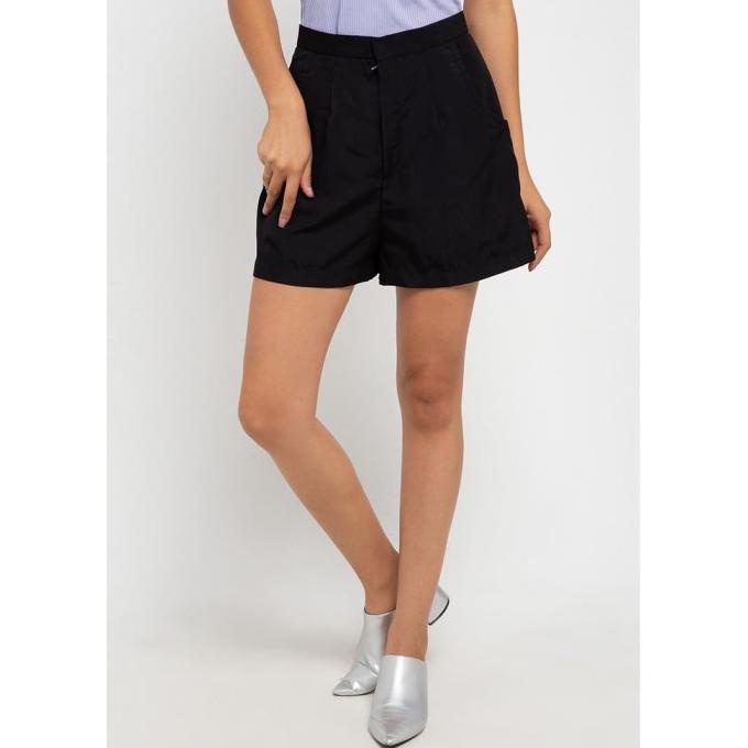 Llaces Clothing - Celana Pendek Wanita - Vogue Short Mini - Hitam