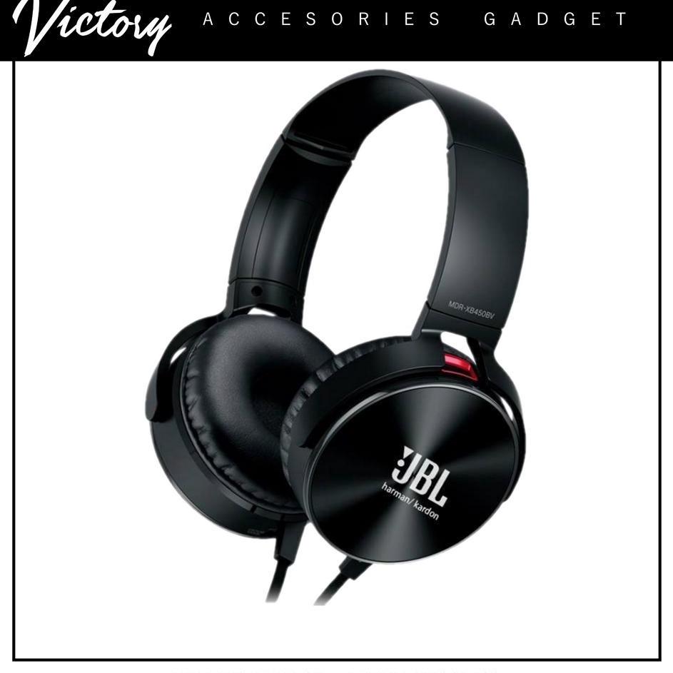￣ H HEADPHONE JBL PPT-450 EXTRA BASS COMPUTER DAN GADGET Terlarisー