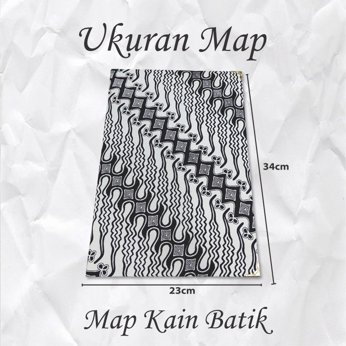 

map kain batik tebal f4/folio