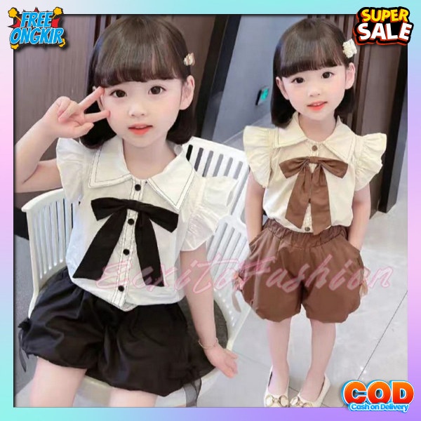 Usia 1 2 3 4 5 6 7 8 9 10 Set Setcel Anakk 2023 Bju Viral Stln Kids Import Setelan Kidz Termurah Ste