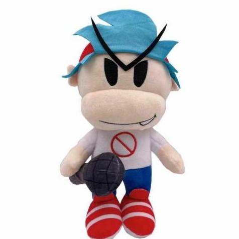 Boneka Friday Night Funkin 25cm Boneka FNF Boyfriend Model 1 ZEC