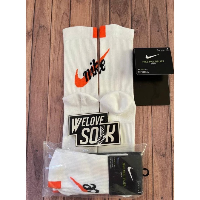 Kaos Kaki Nike Multiplier crew socks Original