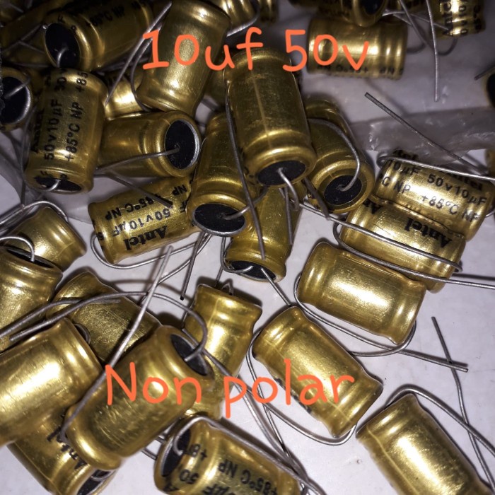 10uf 50v non polar nonpolar
