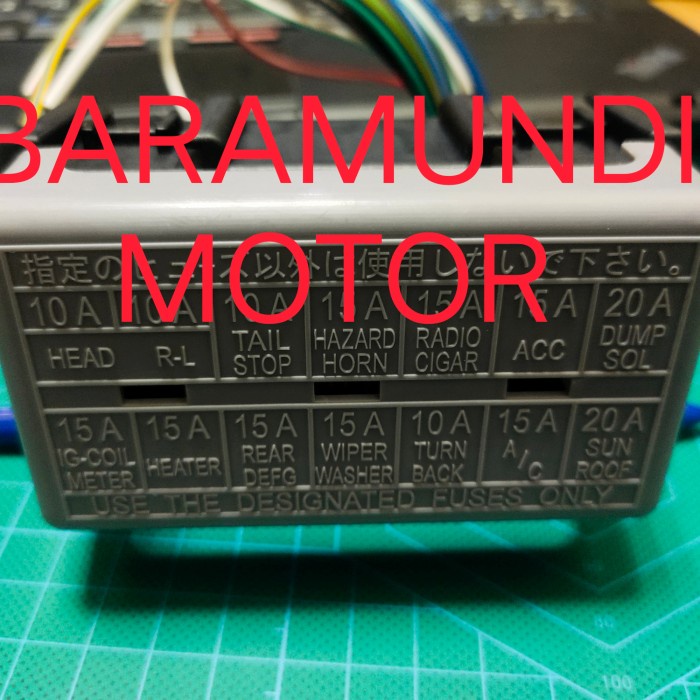Fuse Box Futura Injection,Apv Tanpa Sekring KodeBr09