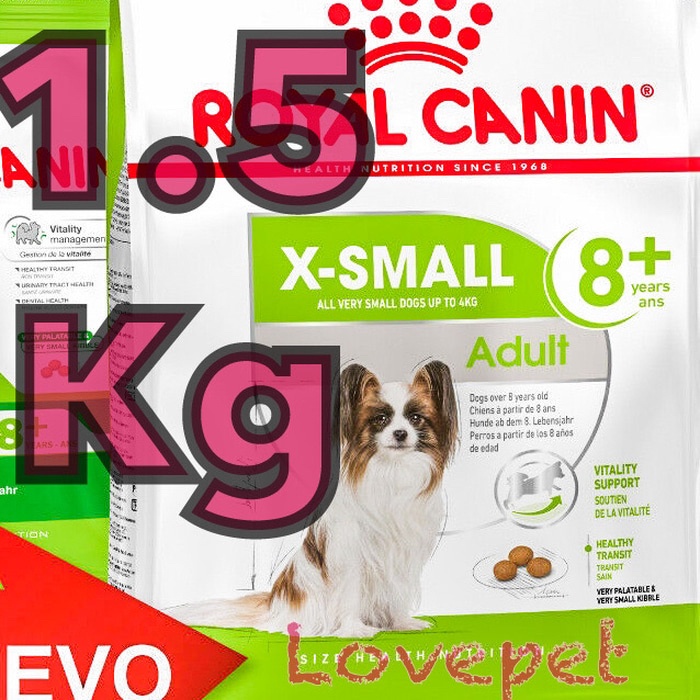 {PetShop} Royal Canin Xsmall Adult 8 1.5kg Diskon