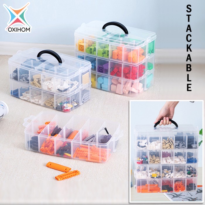 OXIHOM TOOL BOX KOTAK OBAT KOTAK PENYIMPANAN BOX PLASTIK BOX MAINAN