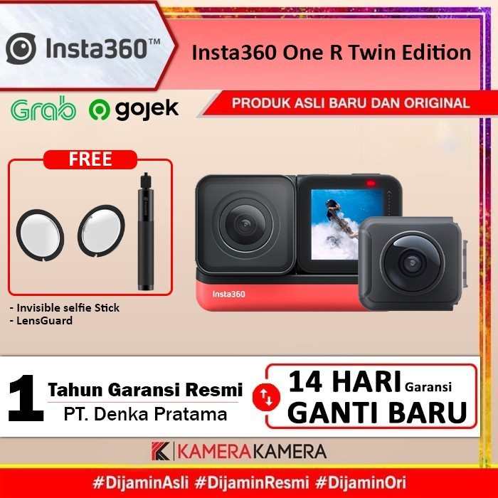 Terlaris Insta360 One R Twin Edition / Insta 360 One R Twin Garansi Resmi
