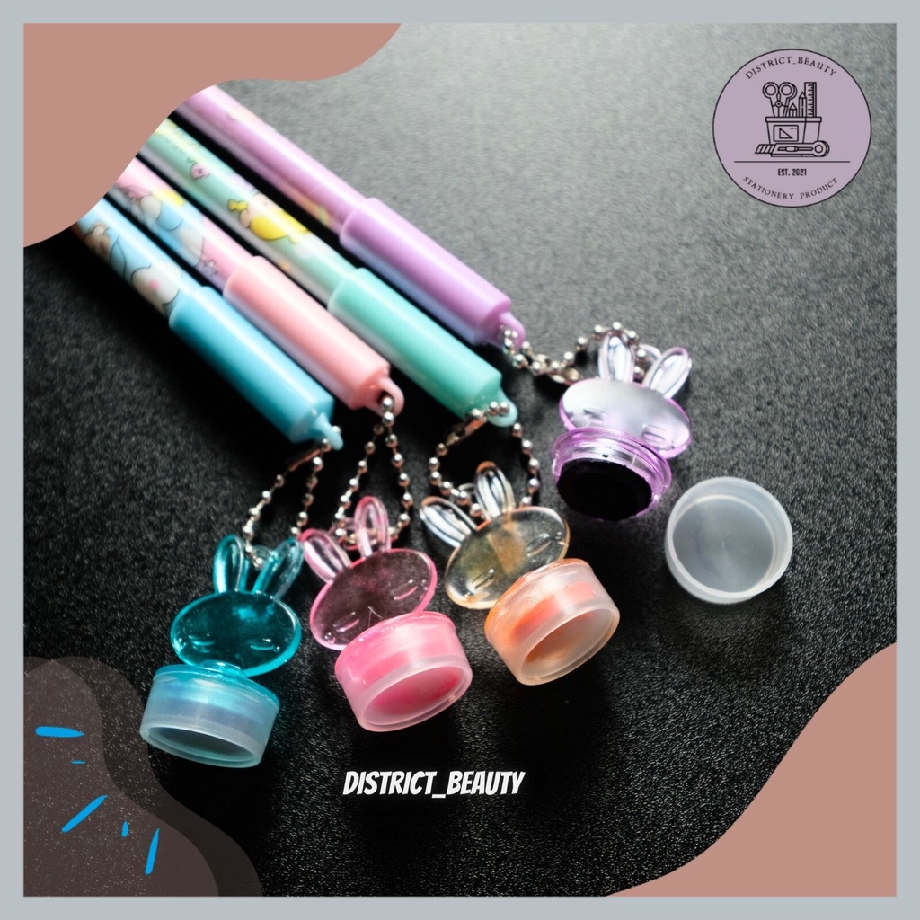 

PULPEN GANTUNG CAP MOMO PEN GANTUNGAN CAP TINTA WARNA WARNI PEN GEL LUCU IMUT TERMURAH