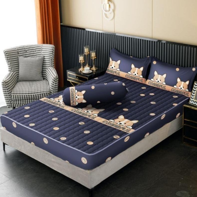 PROMO sprei waterproof 180x200, 160x200, 120x200, 200x200 / sprei anti geser/sprei anti ompol